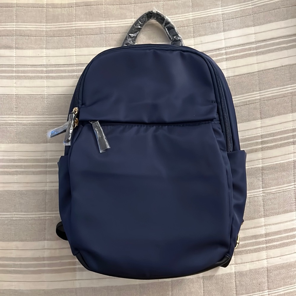 Kelly & Katie Nylon Backpack Navy